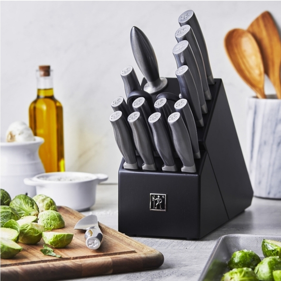 HENCKELS Graphite 17-pc Knife Block Set - Picture 3 of 5